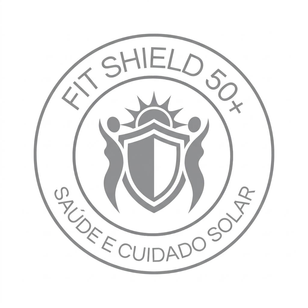 Selo Tecnologia Fit Shield UV 50+ Sa&uacute;de e Prote&ccedil;&atilde;o Solar